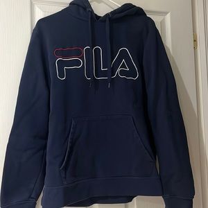 FILA navy hoodie